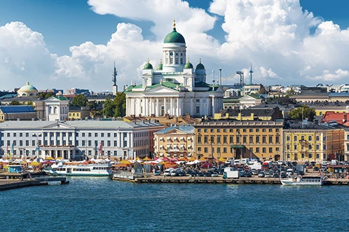 Helsinki skyline