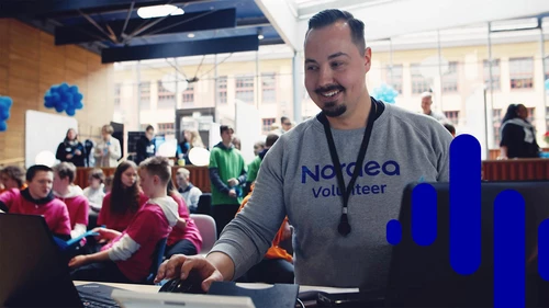 Joonas Niemi, financial advisor at Nordea.